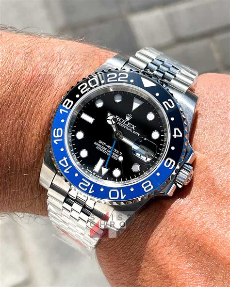 rolex batman armband|Rolex Batman: A Complete Guide to This Iconic GMT Watch.